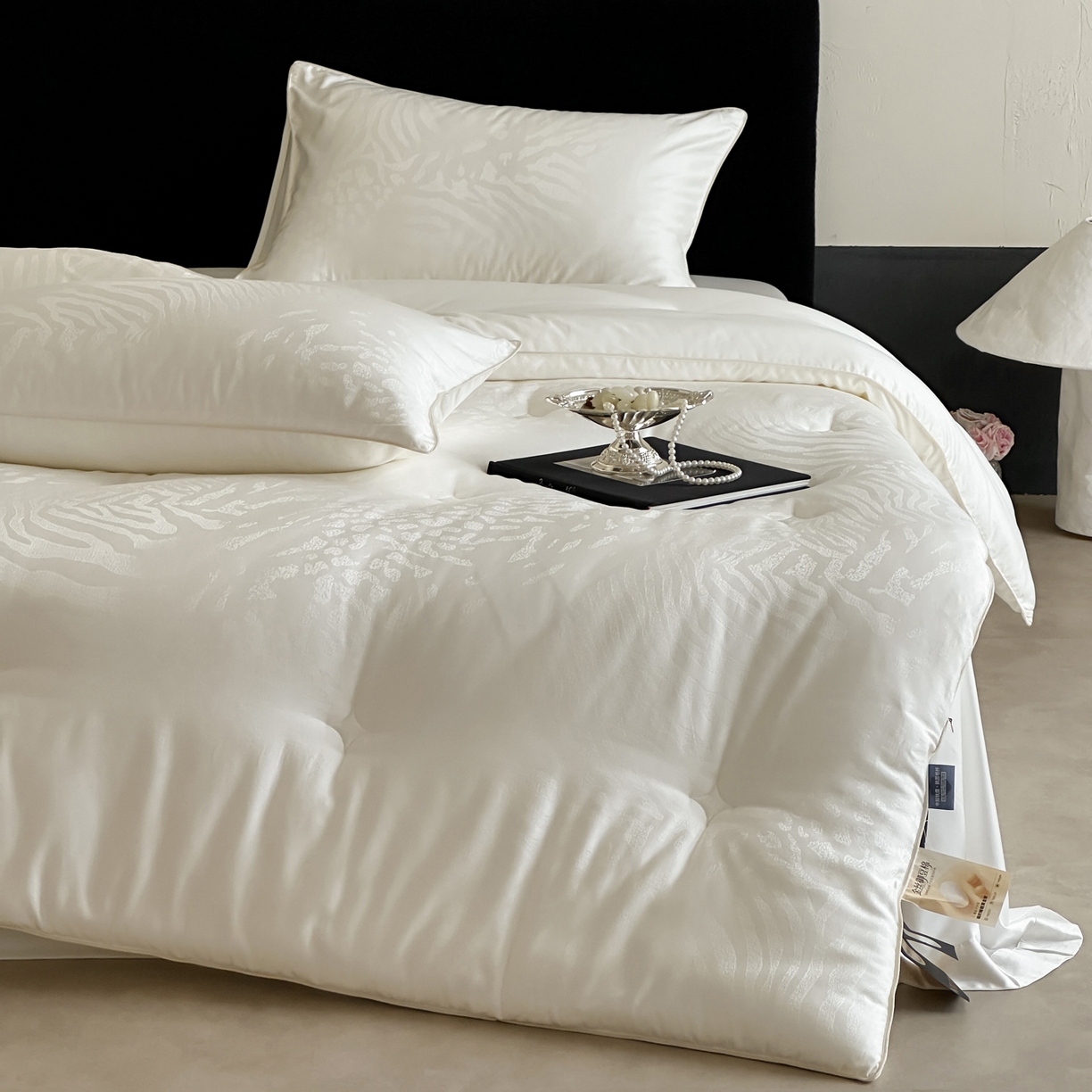 91家纺网 家纺一手货源 找家纺 （总）一加一 2025新款满提彩丝蚕丝大豆抗菌被子被芯