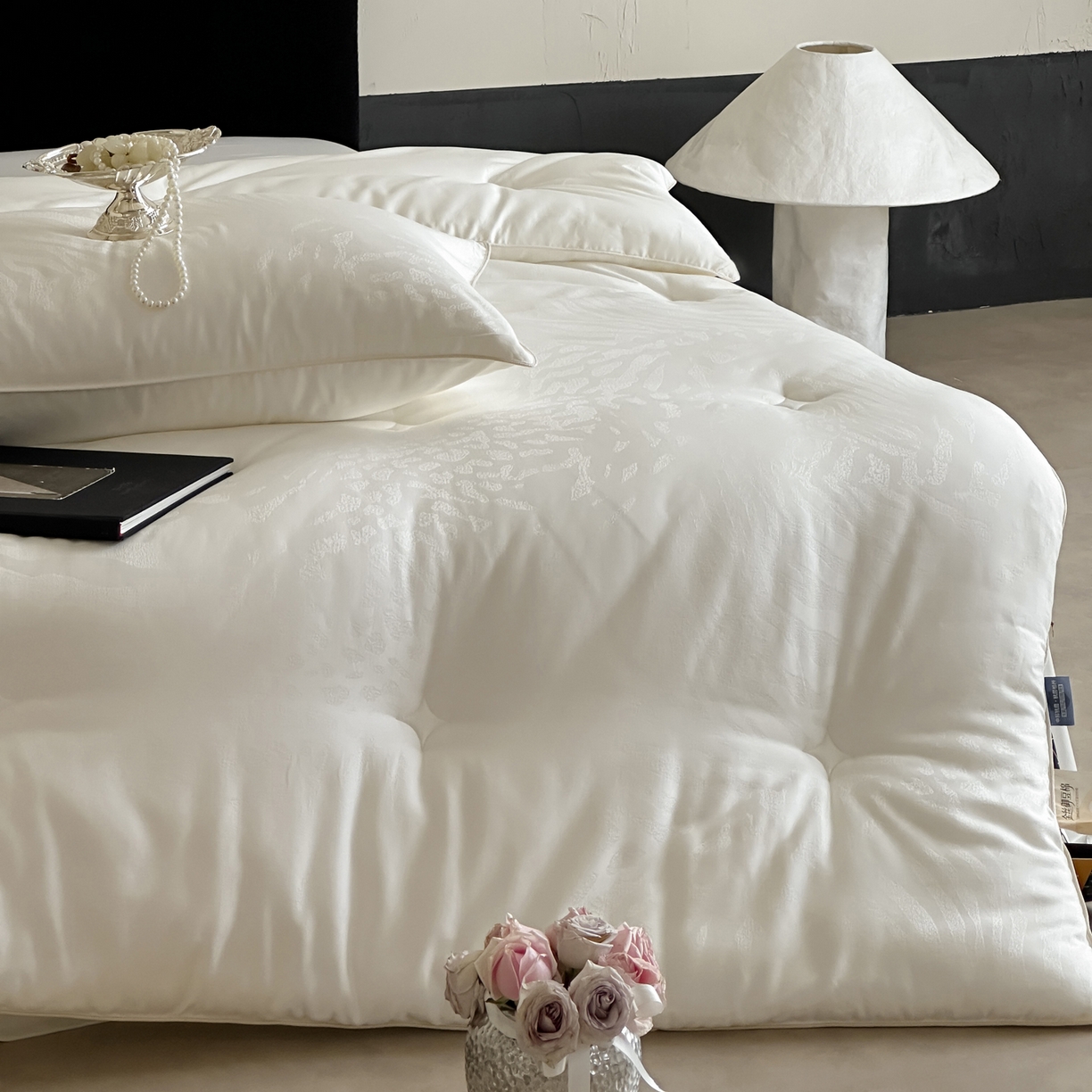 91家纺网 家纺一手货源 找家纺 （总）一加一 2025新款满提彩丝蚕丝大豆抗菌被子被芯