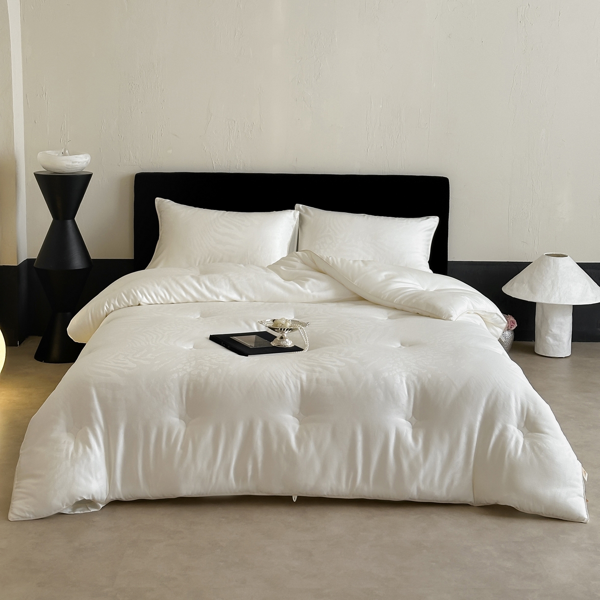 91家纺网 家纺一手货源 找家纺 （总）一加一 2025新款满提彩丝蚕丝大豆抗菌被子被芯