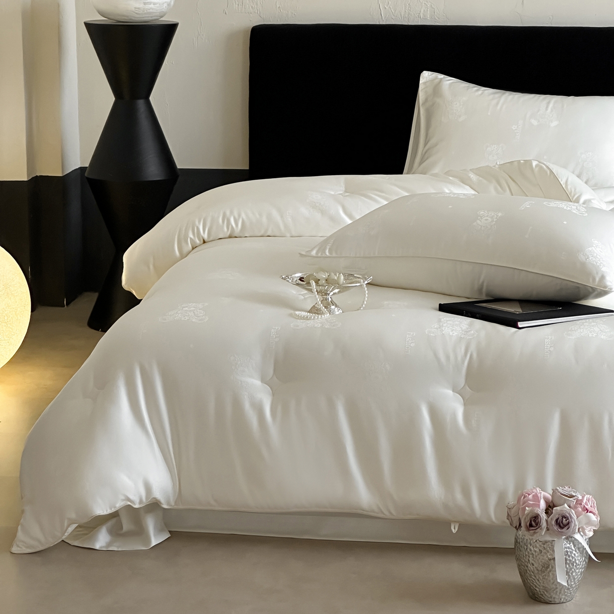 91家纺网 家纺一手货源 找家纺 一加一 2025新款满提彩丝蚕丝大豆抗菌被子被芯 酷熊