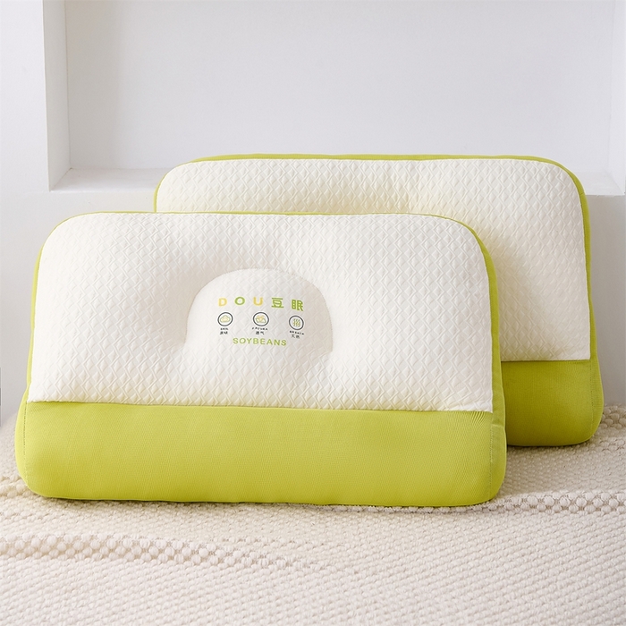 91家纺网 家纺一手货源 找家纺 （总）大熊枕芯 2025新款豆眠牵引护颈枕枕头枕芯