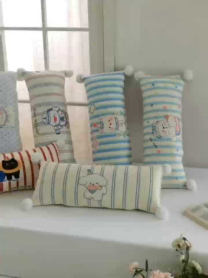 91家纺网 家纺一手货源 找家纺 （总）博笔熊 2025新款双面多功能卡通长条枕头枕芯抱枕靠垫靠枕