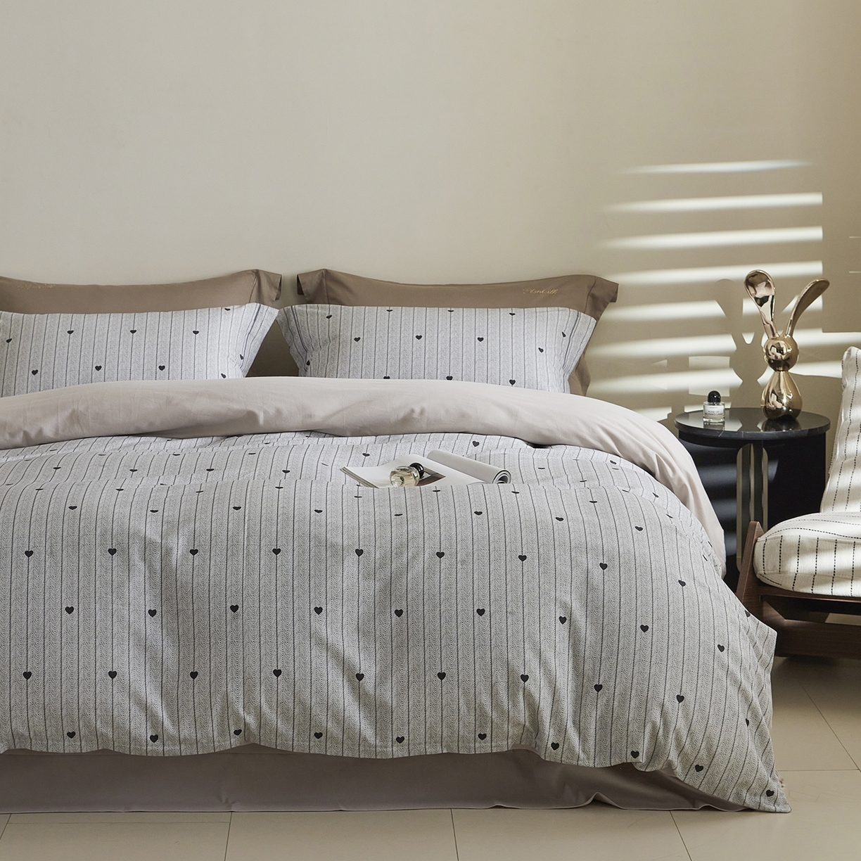 91家纺网 家纺一手货源 找家纺 （总）嘉汀兰家居 2025新款全棉纯棉数码印花生态磨毛四件套