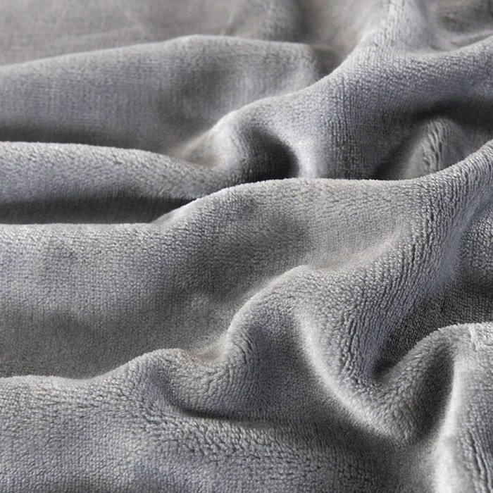 91家纺网 家纺一手货源 找家纺 尚品凤凰 2025新款牛奶绒绣花单被套单品被套单件被套 灰色