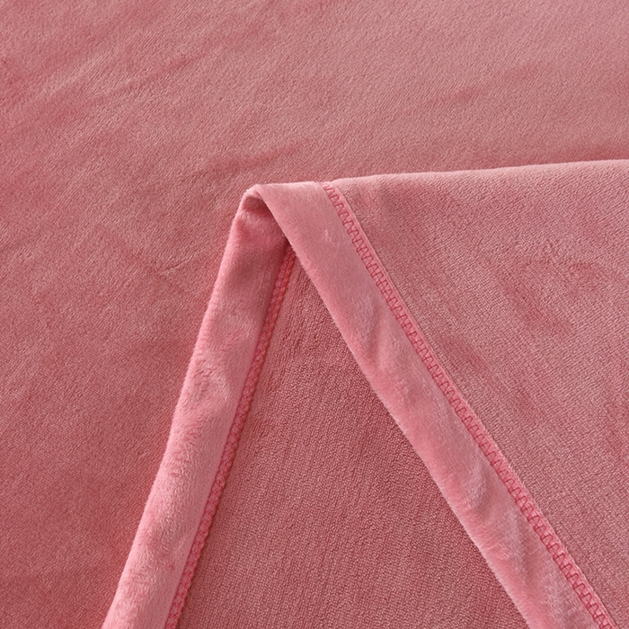 91家纺网 家纺一手货源 找家纺 尚品凤凰 2025新款牛奶绒绣花单被套单品被套单件被套 粉色