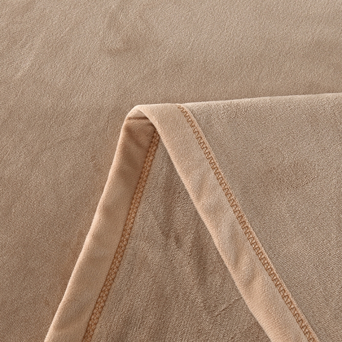 91家纺网 家纺一手货源 找家纺 尚品凤凰 2025新款牛奶绒绣花单被套单品被套单件被套 卡其