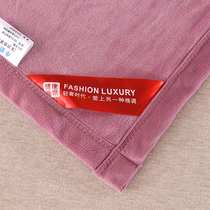 91家纺网 家纺一手货源 找家纺 尚品凤凰 2025新款牛奶绒绣花单被套单品被套单件被套 紫色