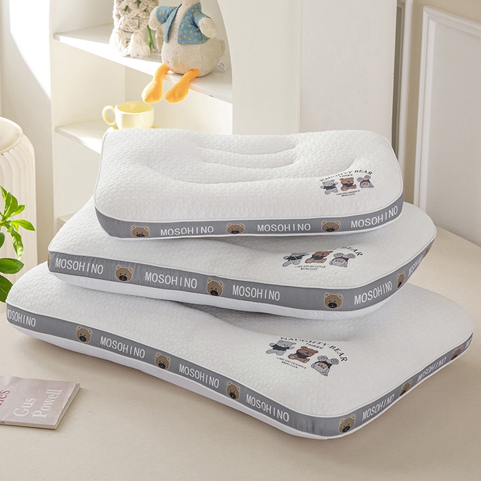 （总）大熊枕芯 2025新款针织小熊亲子款枕头枕芯 儿童枕