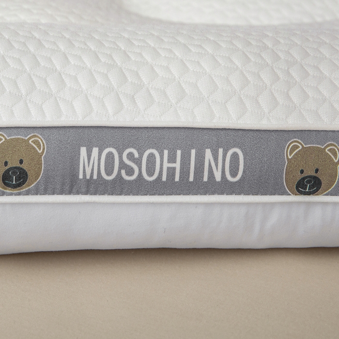 91家纺网 家纺一手货源 找家纺 （总）大熊枕芯 2025新款针织小熊亲子款枕头枕芯 儿童枕