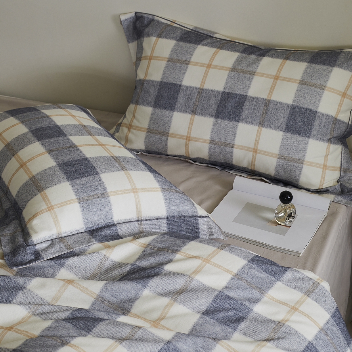 91家纺网 家纺一手货源 找家纺 嘉汀兰家居 2025新款全棉纯棉数码印花生态磨毛四件套 艾米