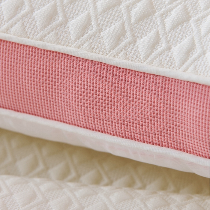 91家纺网 家纺一手货源 找家纺 大熊枕芯 2025新款卡通儿童护颈枕头枕芯 粉边