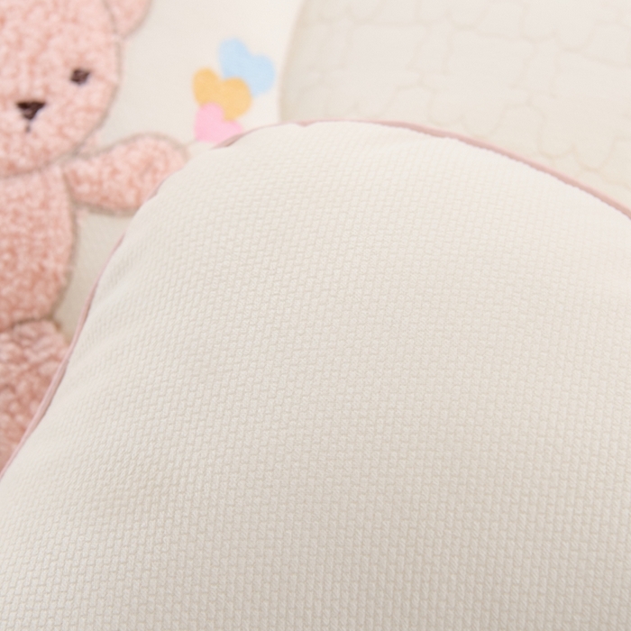 91家纺网 家纺一手货源 找家纺 （总）大熊枕芯 2025新款毛巾绣儿童护颈枕枕头枕芯