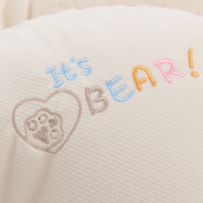 91家纺网 家纺一手货源 找家纺 （总）大熊枕芯 2025新款毛巾绣儿童护颈枕枕头枕芯