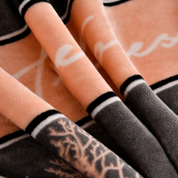 91家纺网 家纺一手货源 找家纺 绒品荟家纺 2025新款加厚牛奶绒三件套金貂绒法莱绒冬季床单款床笠款学生宿舍单人三件套林深见鹿