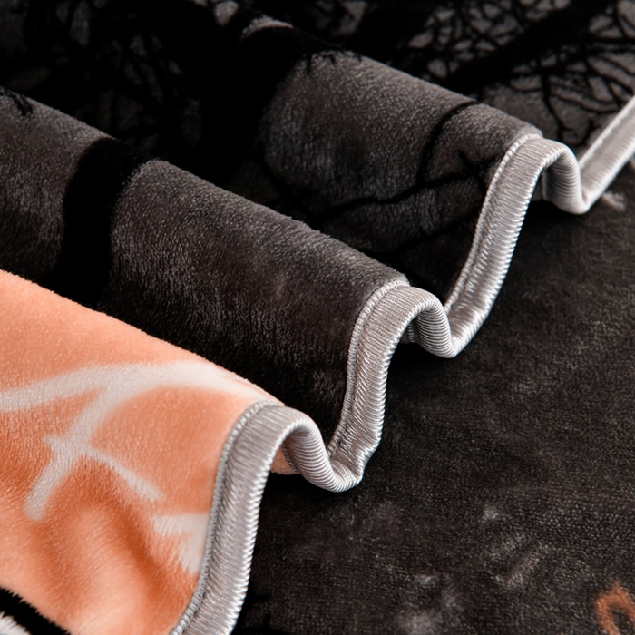 91家纺网 家纺一手货源 找家纺 绒品荟家纺 2025新款加厚牛奶绒三件套金貂绒法莱绒冬季床单款床笠款学生宿舍单人三件套林深见鹿