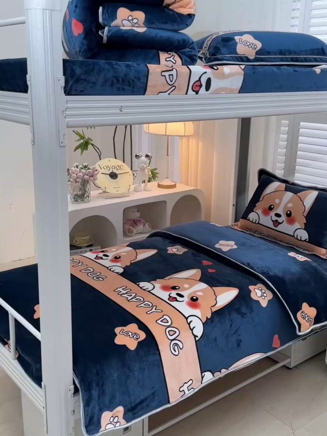 91家纺网 家纺一手货源 找家纺 绒品荟家纺 2025新款加厚牛奶绒三件套金貂绒法莱绒冬季床单款床笠款学生宿舍单人三件套天马行空