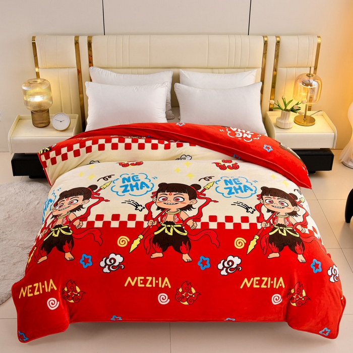 91家纺网 家纺一手货源 找家纺 （总）绒品荟家纺 2025新款加厚牛奶绒单被套金貂绒法莱绒冬季法兰绒高克重被罩