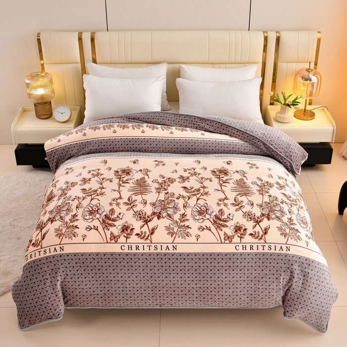 91家纺网 家纺一手货源 找家纺 （总）绒品荟家纺 2025新款加厚牛奶绒单被套金貂绒法莱绒冬季法兰绒高克重被罩