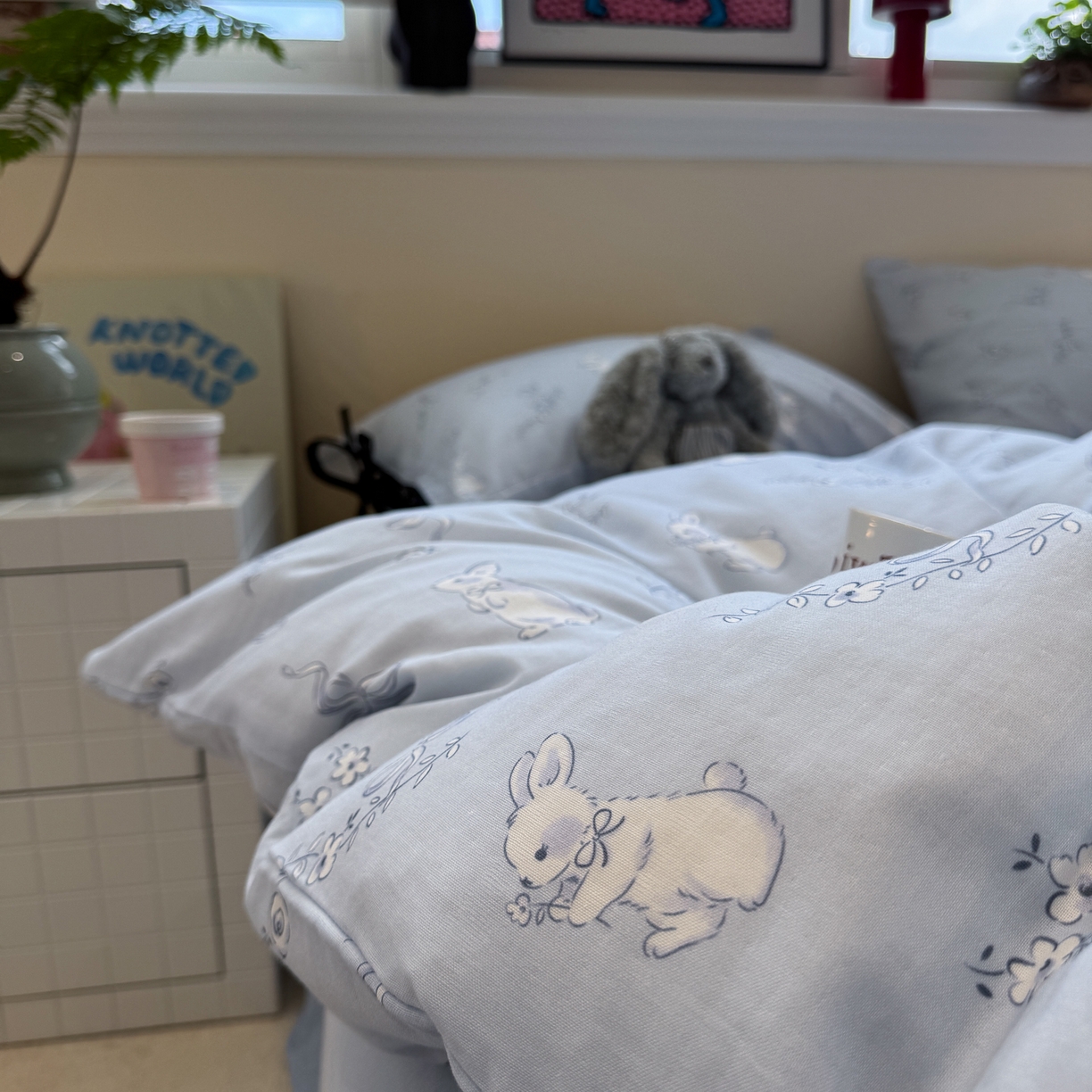 91家纺网 家纺一手货源 找家纺 （总）慕尚家纺 2025新款全棉母婴级双层纱四件套