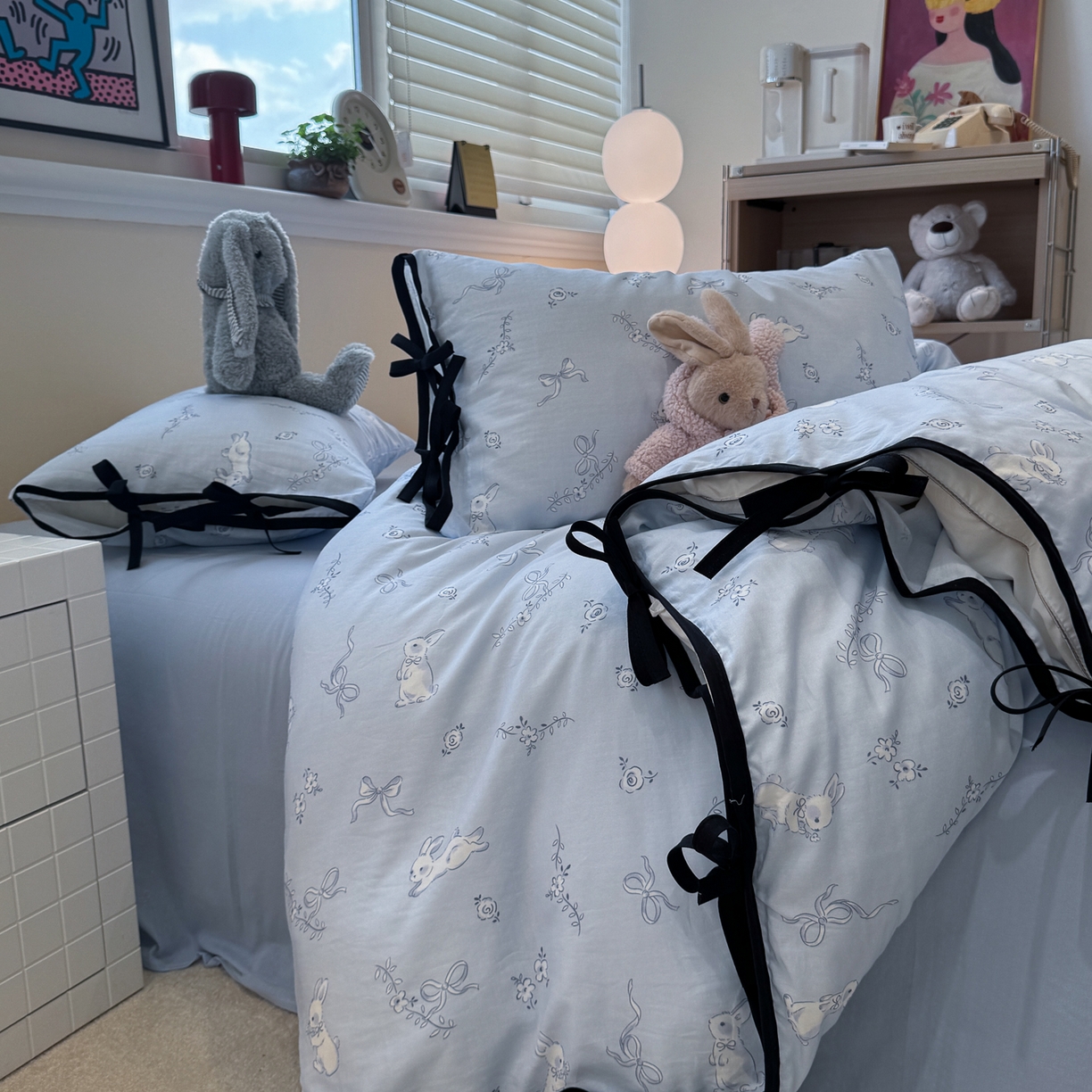 91家纺网 家纺一手货源 找家纺 （总）慕尚家纺 2025新款全棉母婴级双层纱四件套