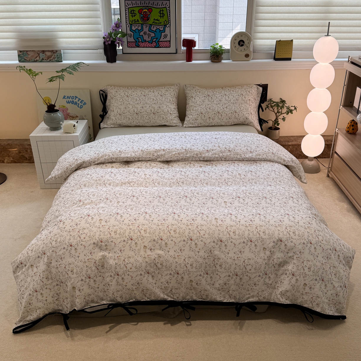 91家纺网 家纺一手货源 找家纺 （总）慕尚家纺 2025新款全棉母婴级双层纱四件套