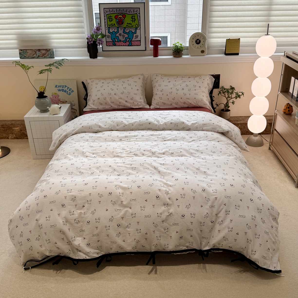 91家纺网 家纺一手货源 找家纺 （总）慕尚家纺 2025新款全棉母婴级双层纱四件套