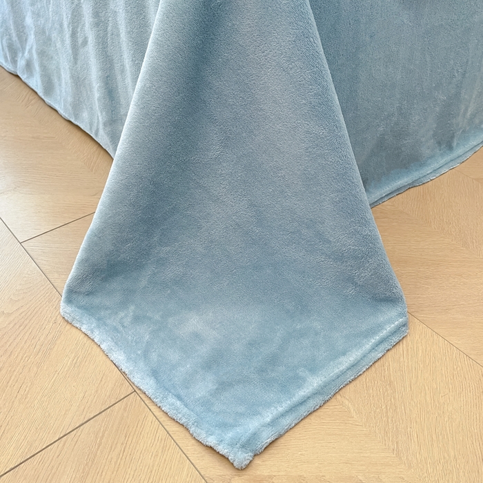 91家纺网 家纺一手货源 找家纺 眠博士 2025新款烂花牛奶绒印花牛奶绒加厚保暖简单款四件套 简单款-快乐小象