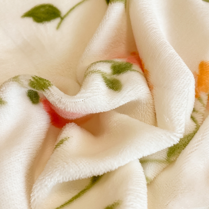 91家纺网 家纺一手货源 找家纺 眠博士 2025新款烂花牛奶绒印花牛奶绒加厚保暖简单款四件套 简单款-浪漫花园