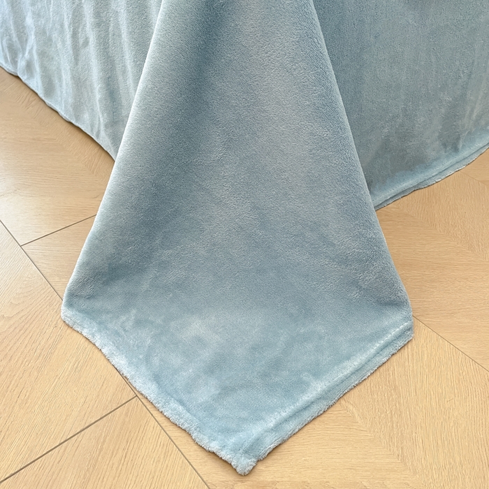 91家纺网 家纺一手货源 找家纺 眠博士 2025新款烂花牛奶绒印花牛奶绒加厚保暖简单款四件套 简单款-恋恋画语