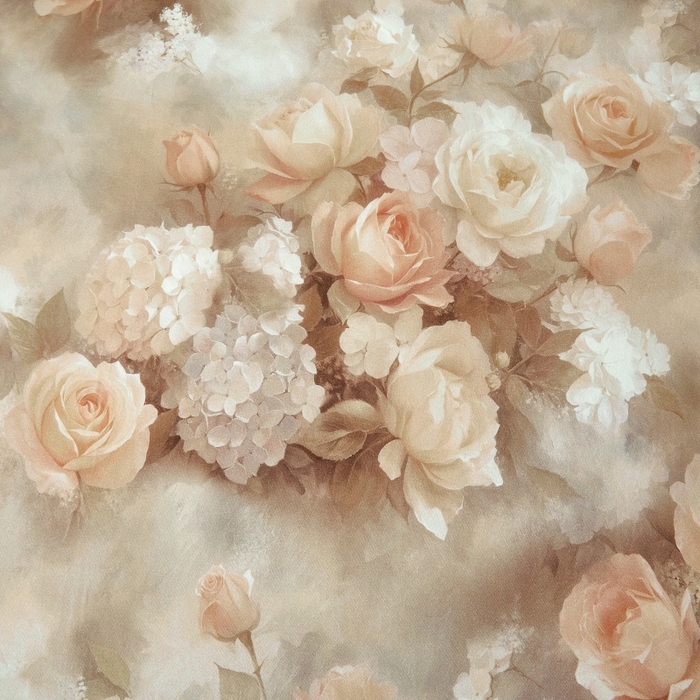 91家纺网 家纺一手货源 找家纺 缦彩 2025新款100%全棉A类数码印花床裙遮丑花边床单床罩四件套 葵樱-红