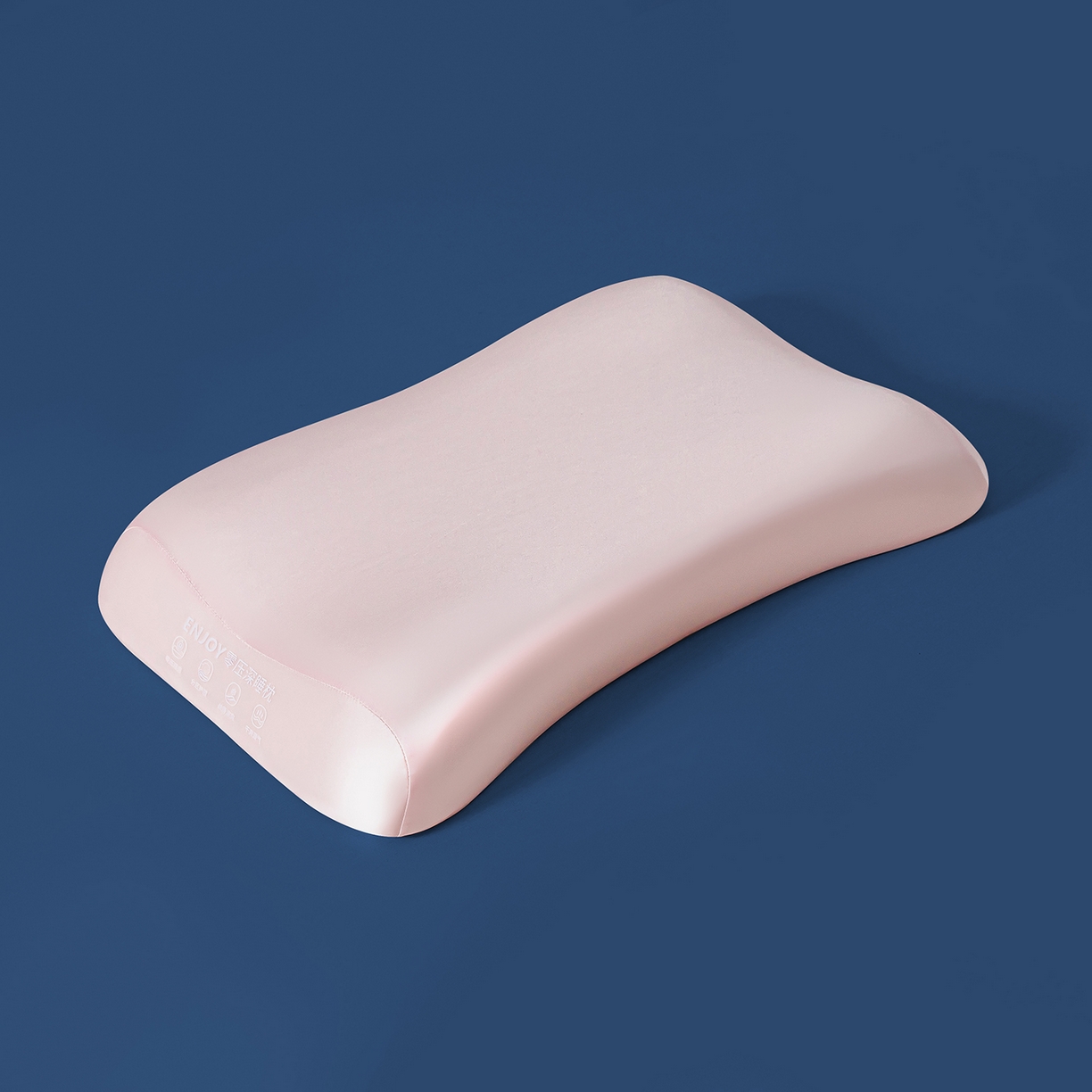 91家纺网 家纺一手货源 找家纺 贵夫人 2025新款情侣款零压力深睡枕枕头枕芯 粉色/只