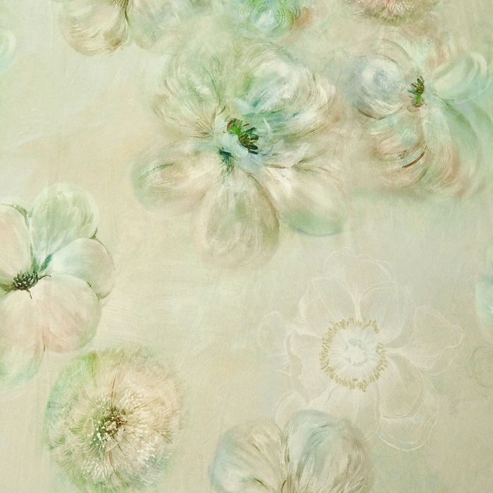 91家纺网 家纺一手货源 找家纺 缦彩 2025新款100%全棉A类数码印花床裙遮丑花边床单床罩四件套 绽蔓