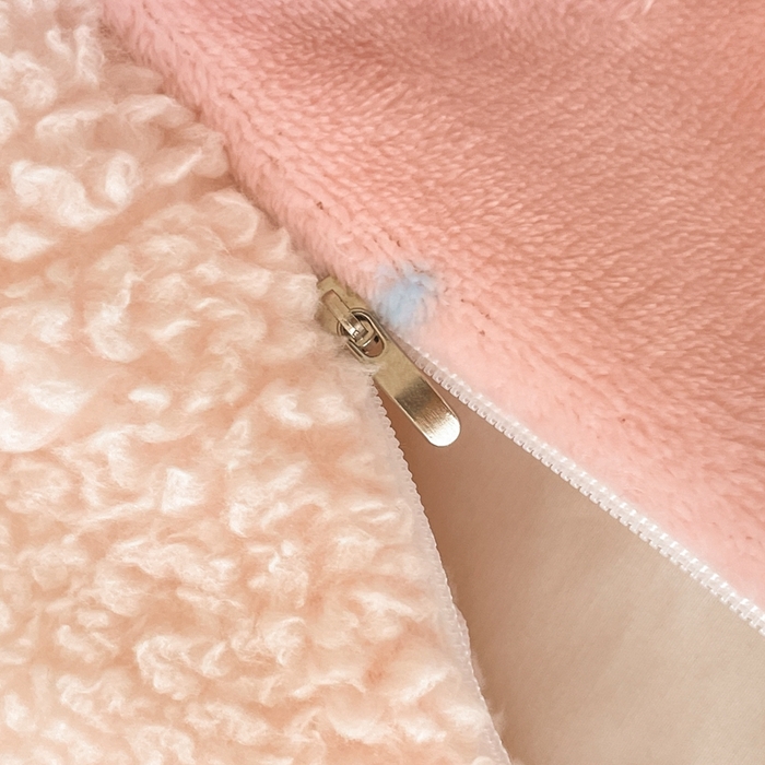 91家纺网 家纺一手货源 找家纺 川悦生活 2025新款泰迪绒毛巾绣卡通四件套 好梦小狗