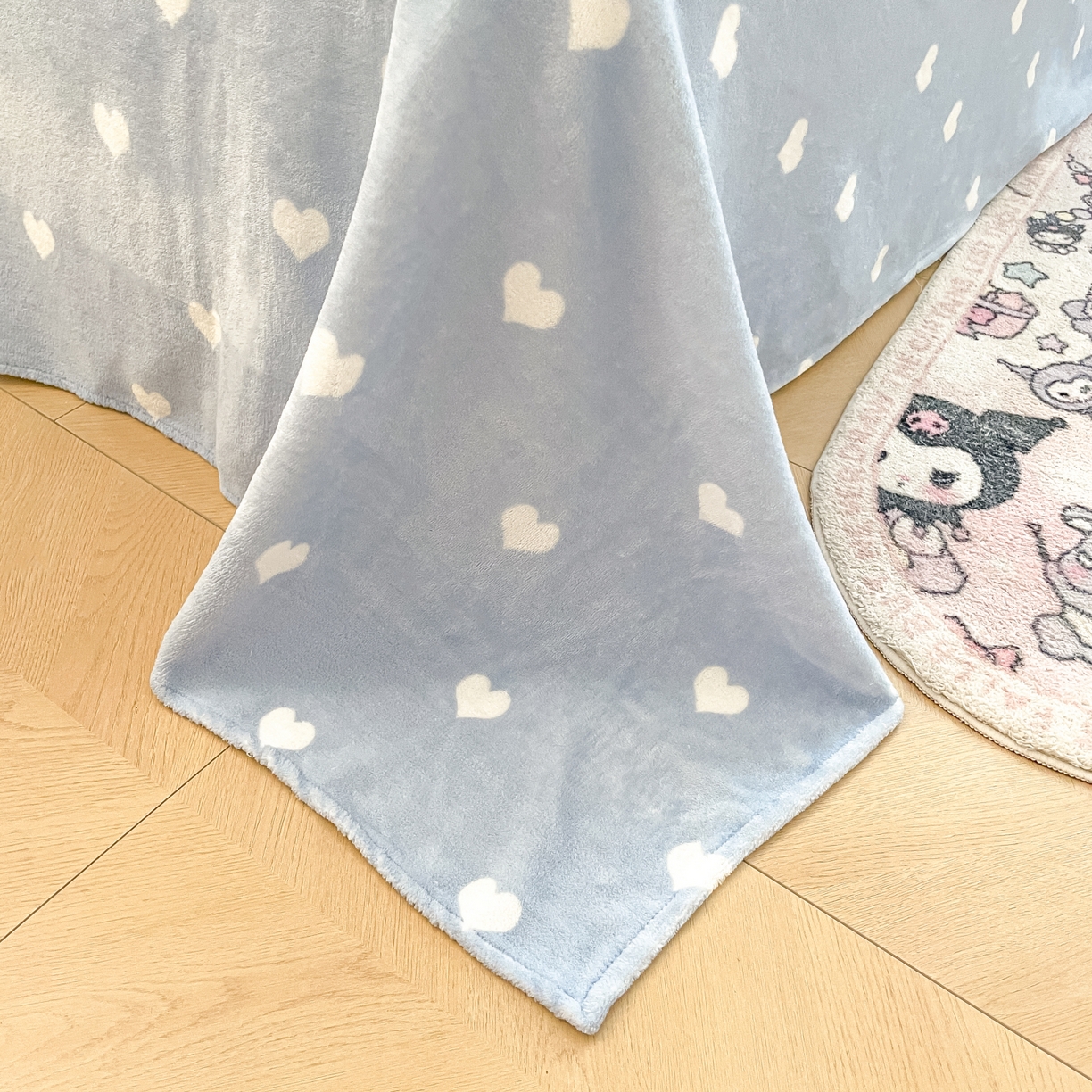 91家纺网 家纺一手货源 找家纺 暮思家居 2025新款正版授权三丽鸥大阪数码印花高克重加厚保暖牛奶绒四件套 绒大阪-可爱帕恰狗