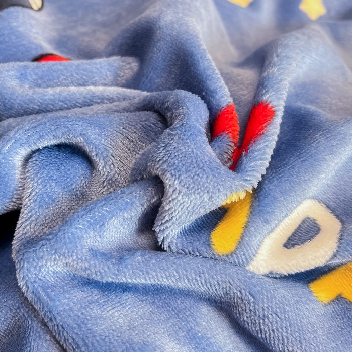 91家纺网 家纺一手货源 找家纺 眠博士 2025新款烂花牛奶绒印花牛奶绒加厚保暖简单款四件套 简单款-太空小子