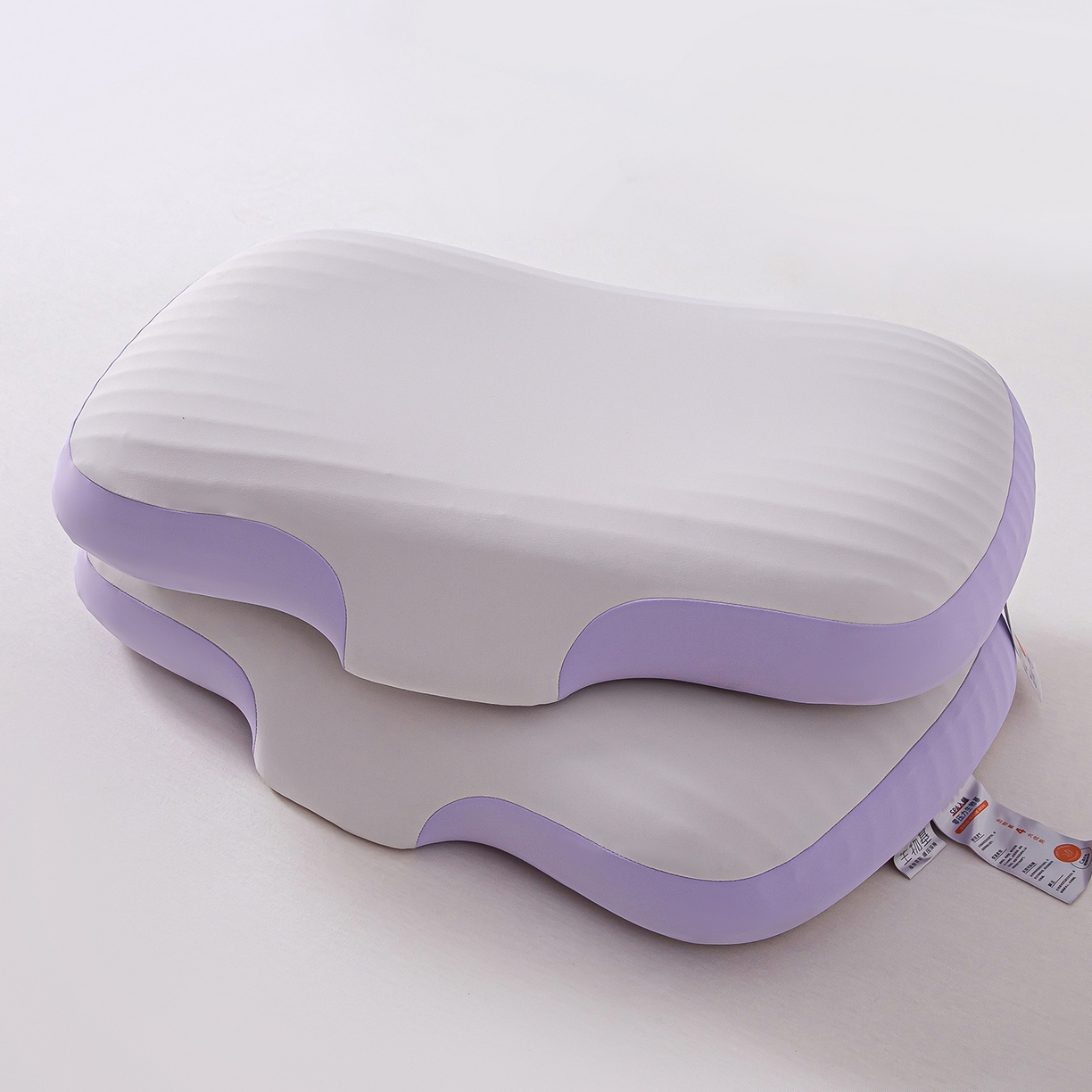 91家纺网 家纺一手货源 找家纺 贵夫人 2025新款0度棉生物基枕枕头枕芯-亲子款 30*50cm儿童款一只装-紫色