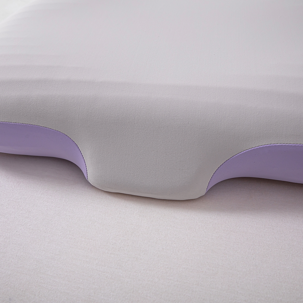 91家纺网 家纺一手货源 找家纺 贵夫人 2025新款0度棉生物基枕枕头枕芯-亲子款 30*50cm儿童款一只装-紫色