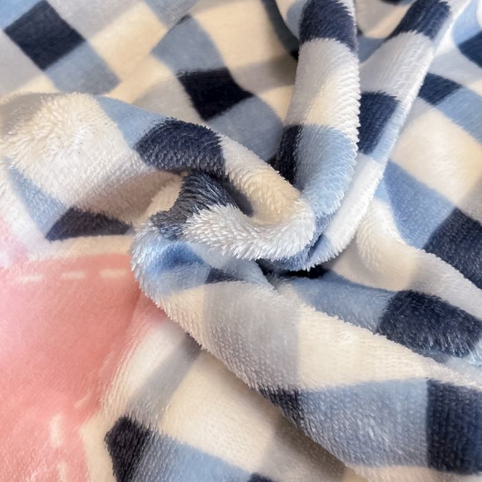 91家纺网 家纺一手货源 找家纺 眠博士 2025新款烂花牛奶绒印花牛奶绒加厚保暖简单款四件套 简单款-星语心愿