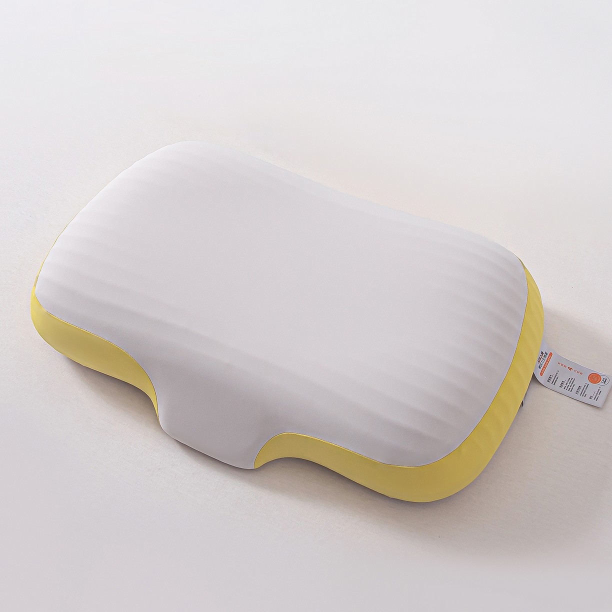 91家纺网 家纺一手货源 找家纺 贵夫人 2025新款0度棉生物基枕枕头枕芯-亲子款 40*60cm成人款一只装-黄色