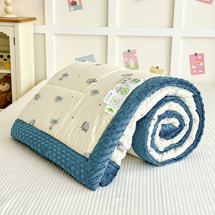 91家纺网 家纺一手货源 找家纺 （总）宜梦家居 2025新款纯棉豆豆被冬被被子被芯