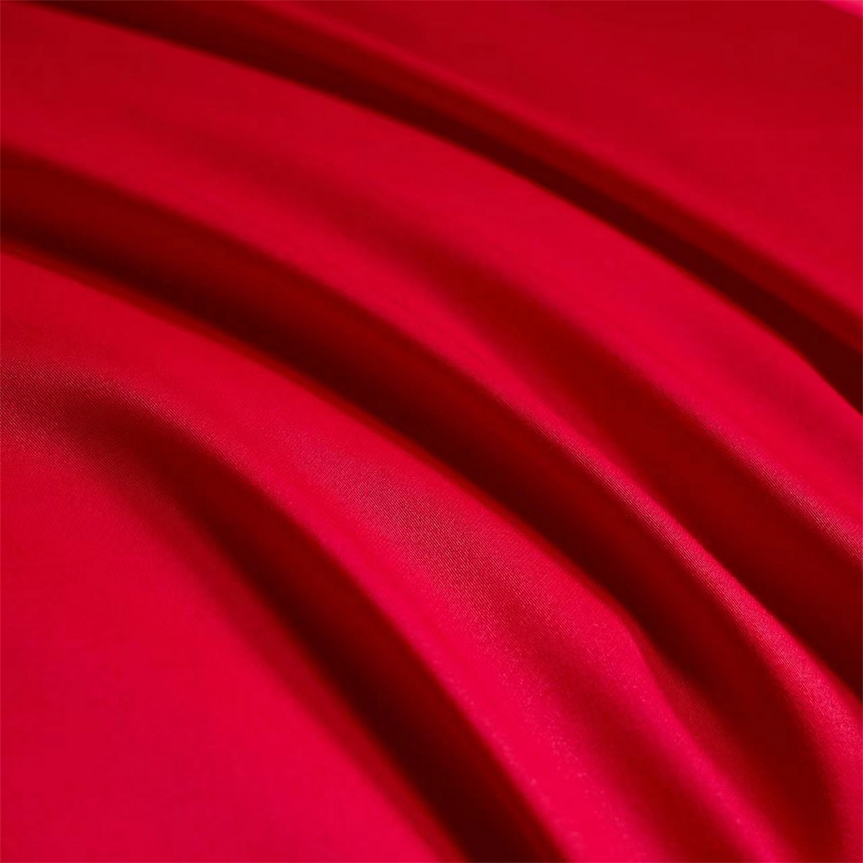 91家纺网 家纺一手货源 找家纺 （总）美娘阁 2025新款长绒棉全棉贡缎提花款新中式古典韵味精美刺绣婚庆四件套系列