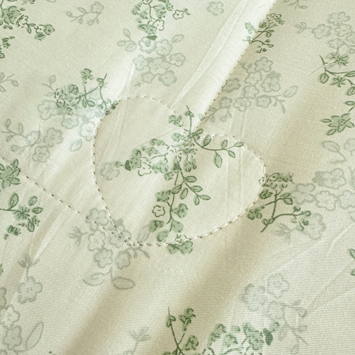 91家纺网 家纺一手货源 找家纺 宜梦家居 2025新款纯棉豆豆被冬被被子被芯 春风里