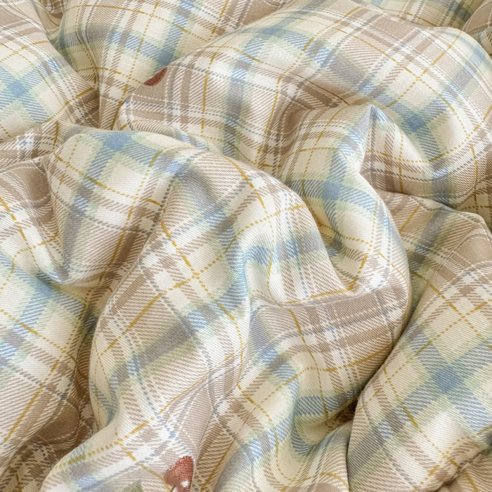 91家纺网 家纺一手货源 找家纺 宜梦家居 2025新款纯棉豆豆被冬被被子被芯 色织樱桃