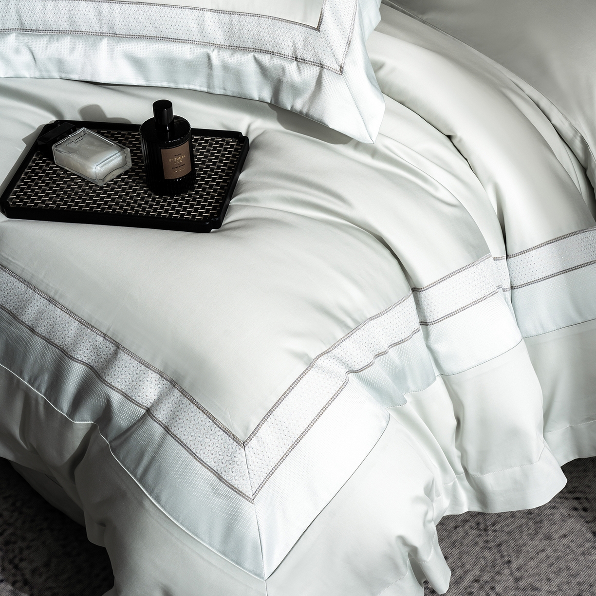 91家纺网 家纺一手货源 找家纺 （总）MIU缪家居 2025新款100支全棉四件套-繁星