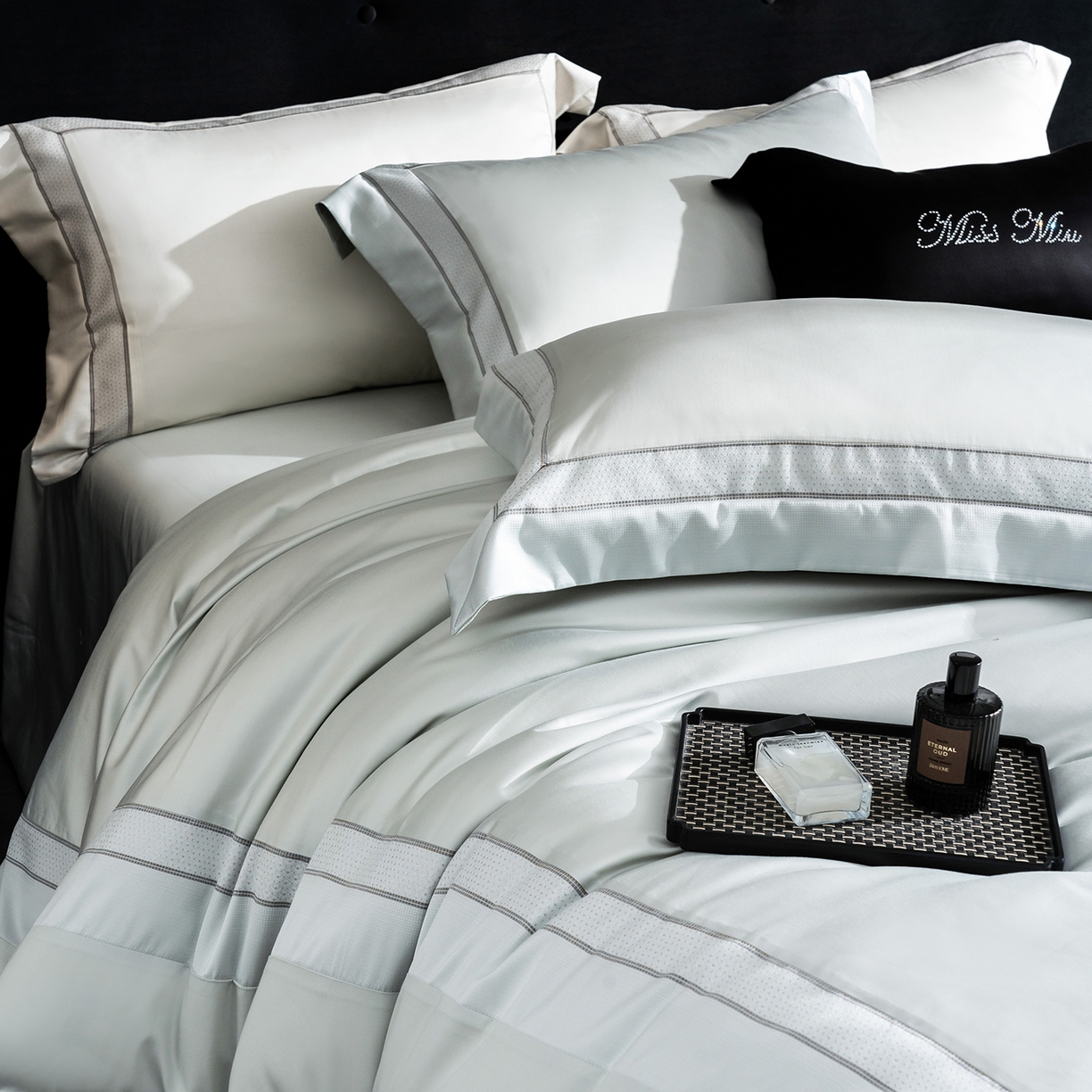 91家纺网 家纺一手货源 找家纺 （总）MIU缪家居 2025新款100支全棉四件套-繁星