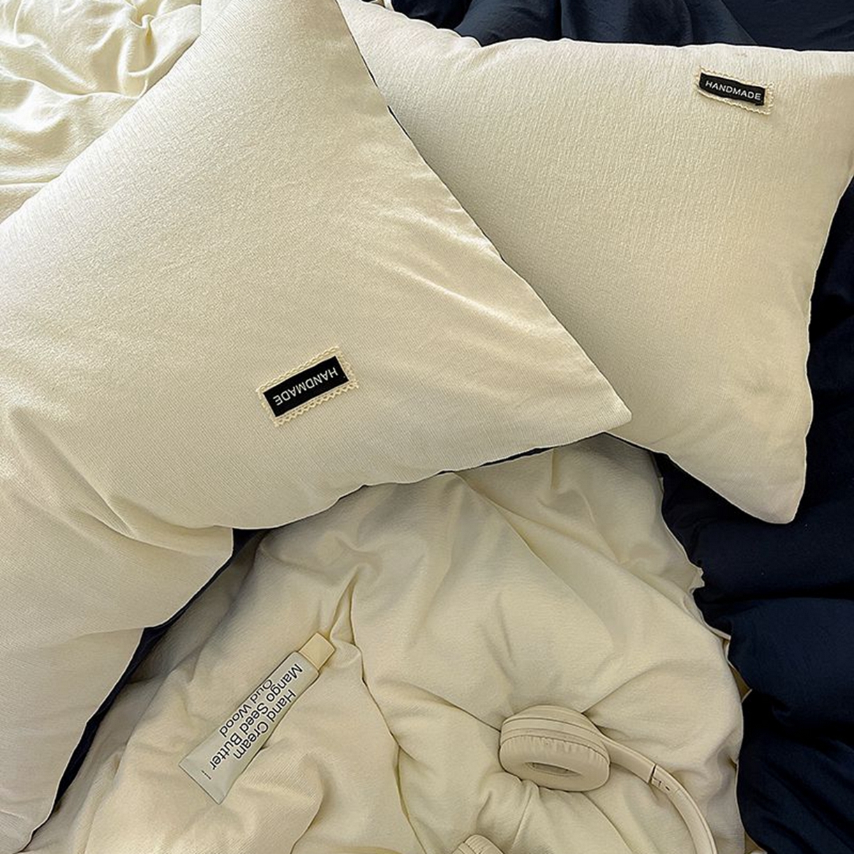 91家纺网 家纺一手货源 找家纺 （总）悦织湾家纺 2025新款雪尼尔亲肤四件套轻奢透气纯色单双人学生宿舍床上用品三四件套