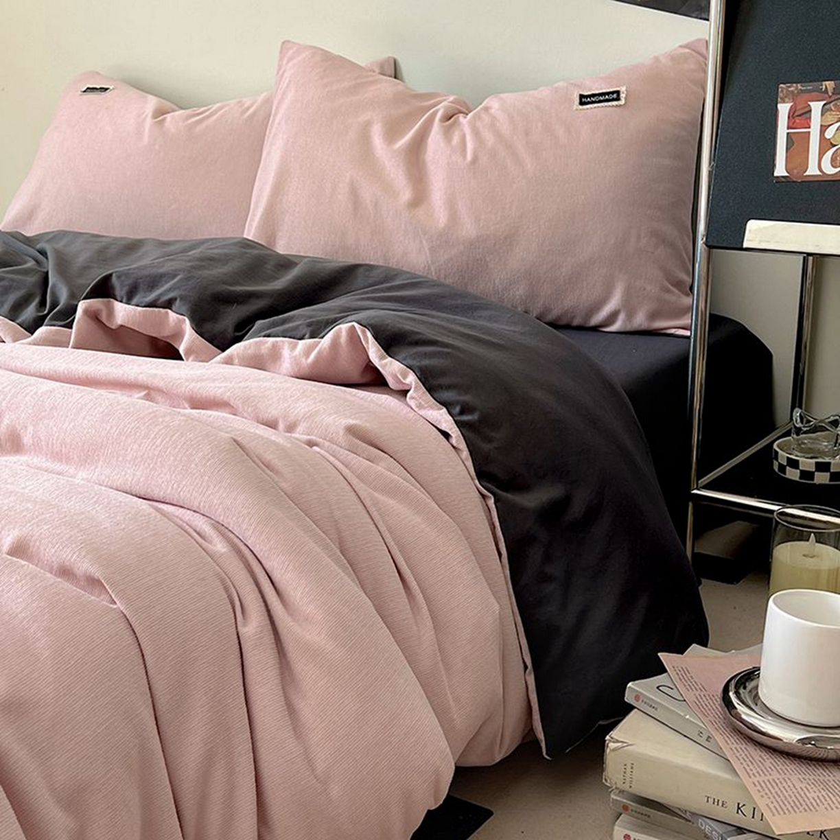 91家纺网 家纺一手货源 找家纺 （总）悦织湾家纺 2025新款雪尼尔亲肤四件套轻奢透气纯色单双人学生宿舍床上用品三四件套