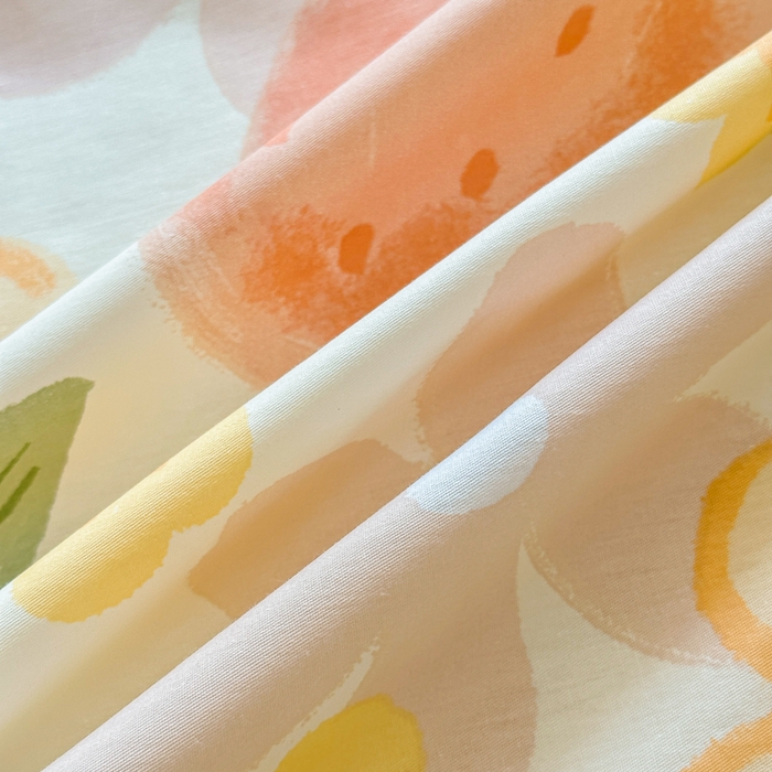 91家纺网 家纺一手货源 找家纺 帛织澜家纺 2025新款12868全棉喷气印花床单单件 草莓物语-A版