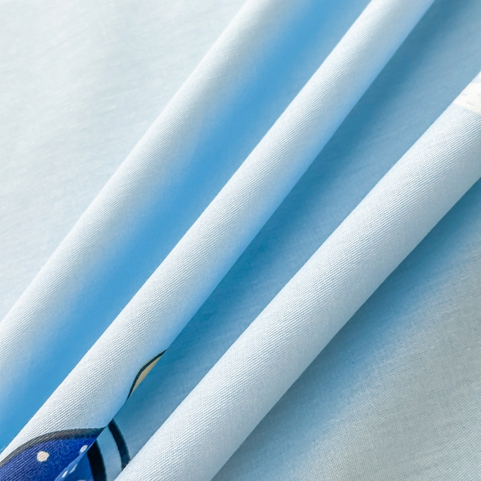 91家纺网 家纺一手货源 找家纺 帛织澜家纺 2025新款12868全棉喷气印花床单单件 太空奇遇-A版