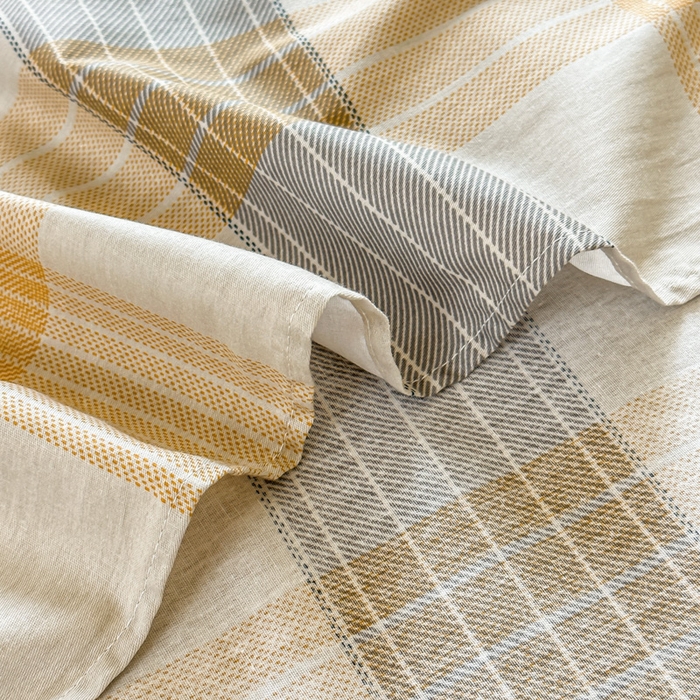 91家纺网 家纺一手货源 找家纺 帛织澜家纺 2025新款12868全棉喷气印花床单单件 佐罗-A版